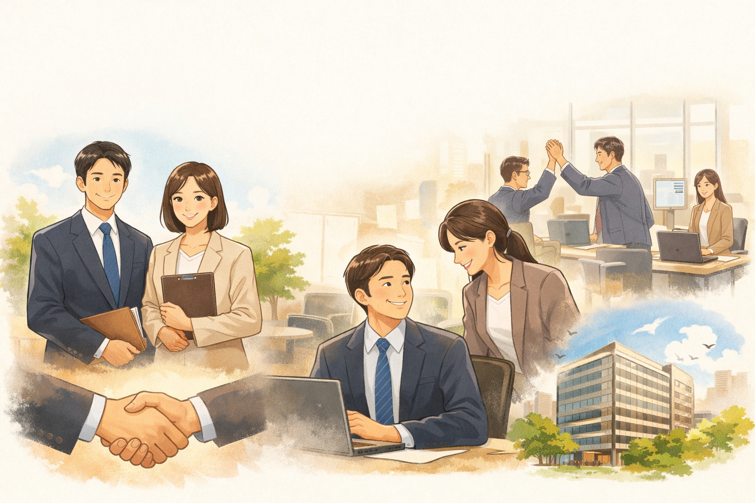 あるべき職場様子